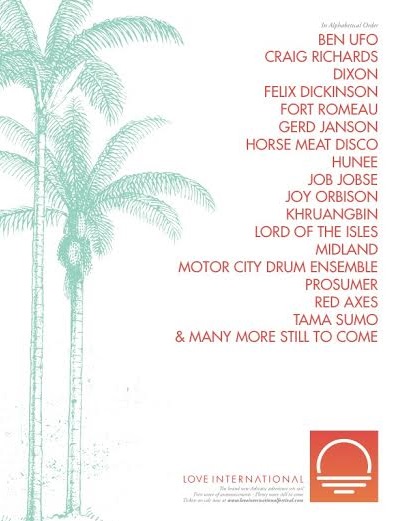 Lineup Love International