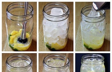 Voda od ananasa i mente