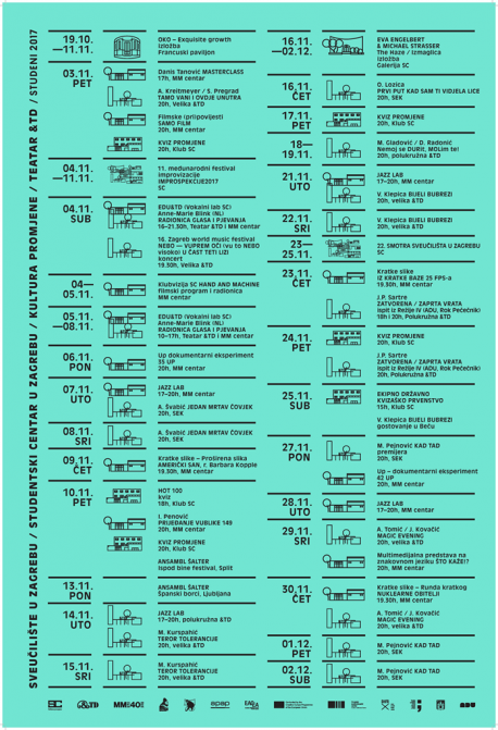 Studeni u Studentskom centru